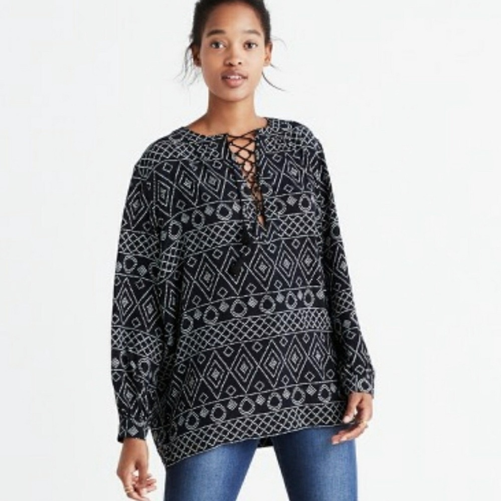 Madewell Caravan Peasant Blouse